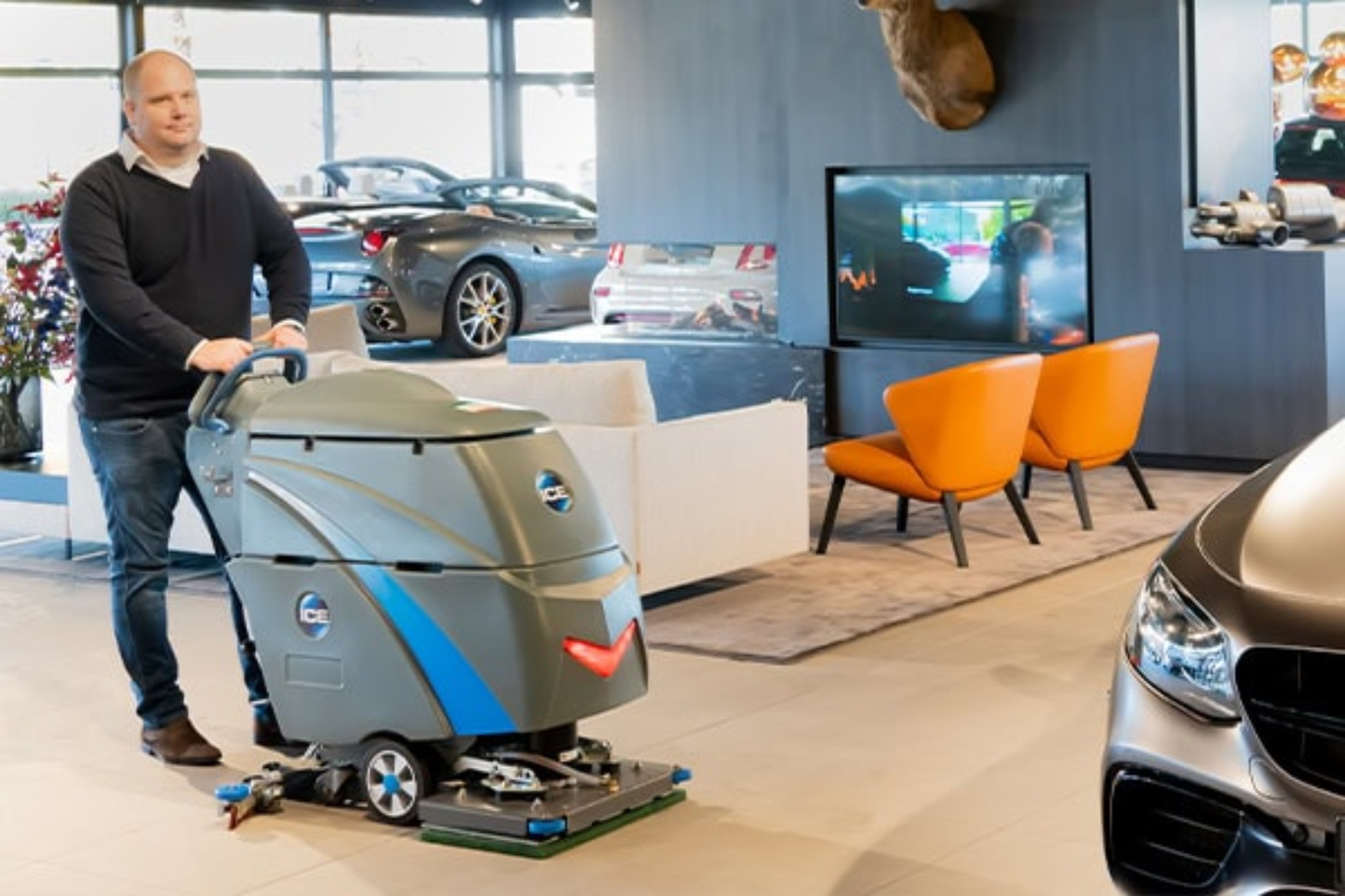 Autolaveuse orbitale ICE i20YT-OB - Gamme économique