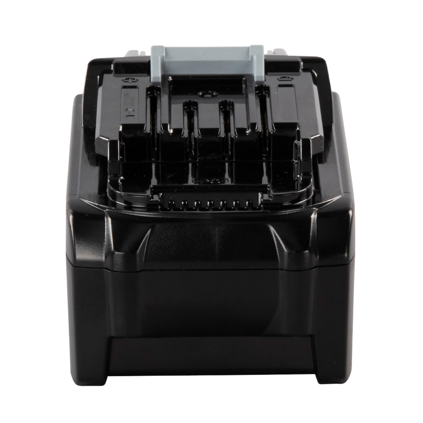 Makita BL4040 XGT 40V Max 4.0Ah lithium-ion battery with integrated charge level indicator and extended runtime.