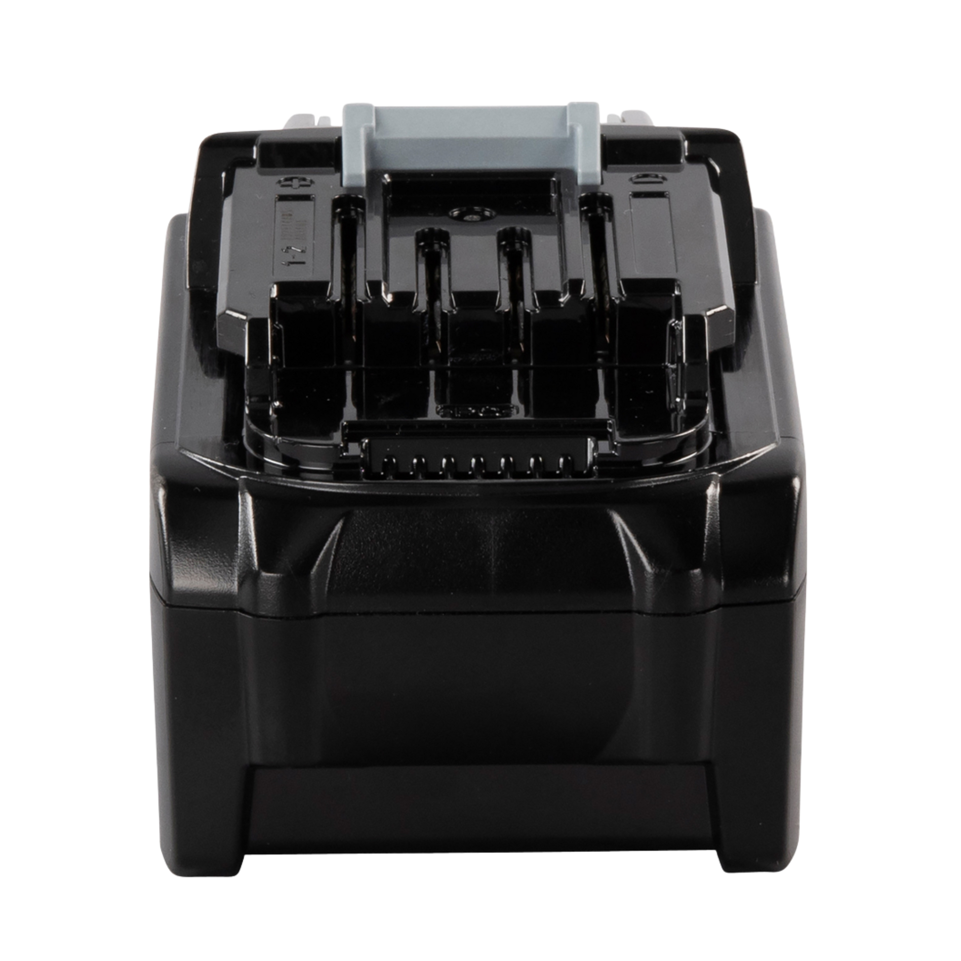 Makita BL4040 XGT 40V Max 4.0Ah lithium-ion battery with integrated charge level indicator and extended runtime.