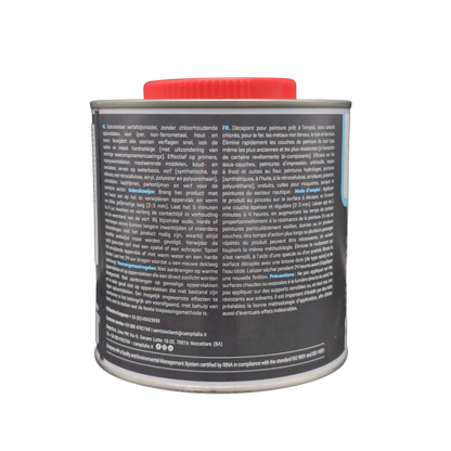 CAMP Stripgel 750 ml verfafbijter, verwijdert alle soorten verf achterkant