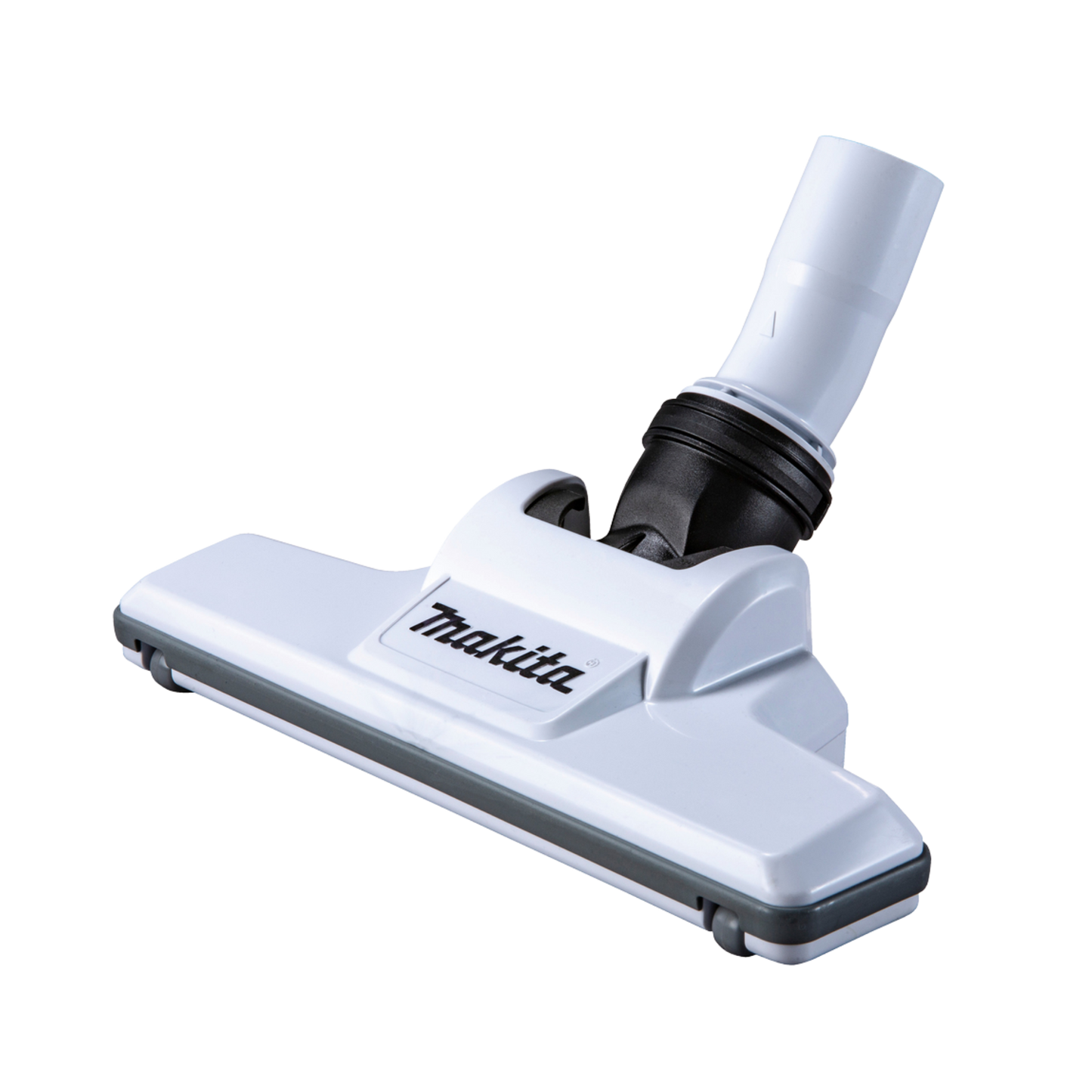 White vacuum cleaner attachment with Makita branding on a white background