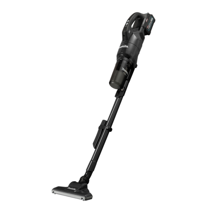 Makita CL003GZ04 cordless stick vacuum cleaner with brushless motor, LED work light and four power settings.