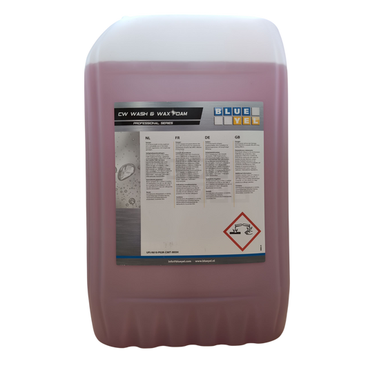 Blue Yel Carwash Shampooing mousse nettoyant et cirant 25 L