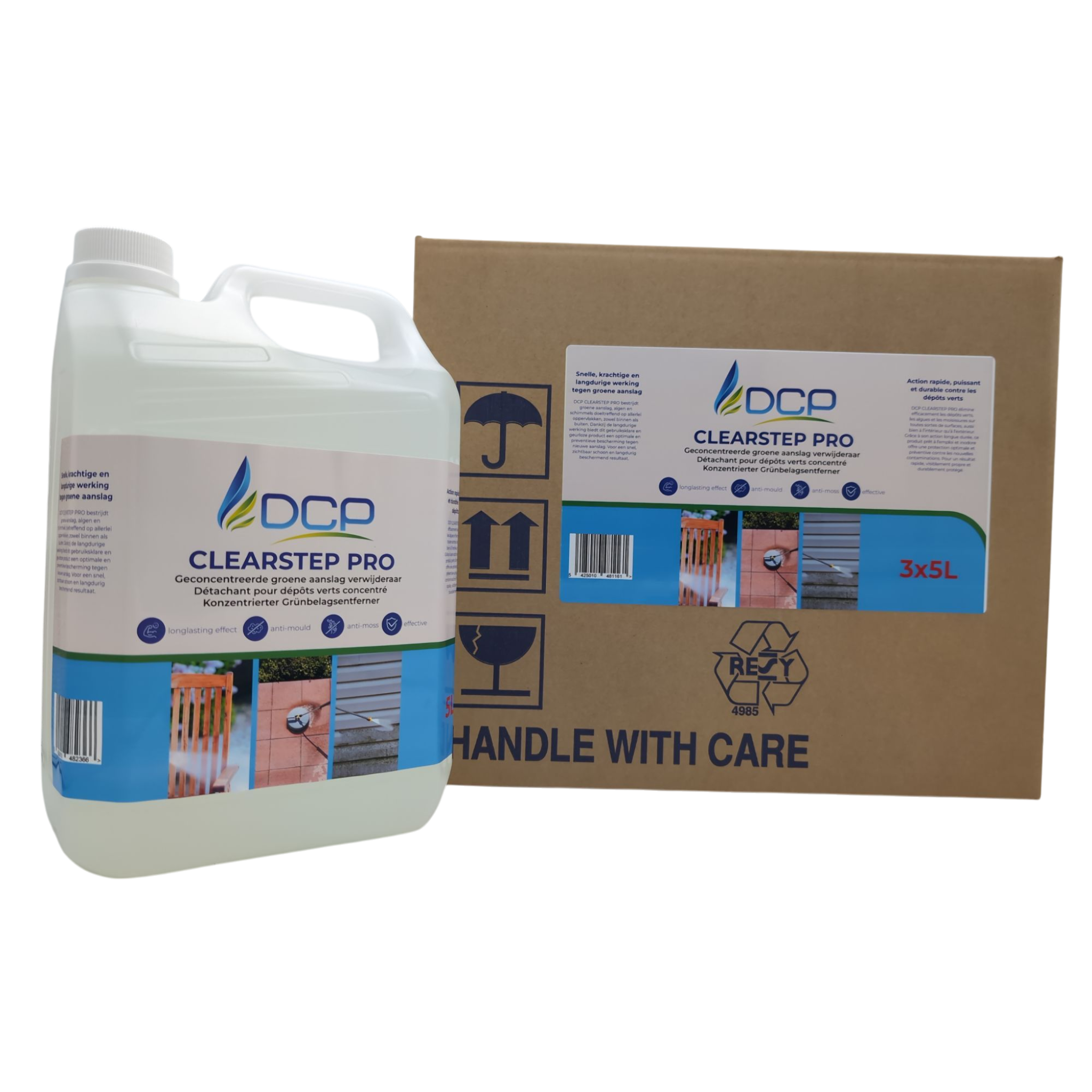 ClearStep PRO 3x5L | Professional multipack cleaner – Zeep Akker