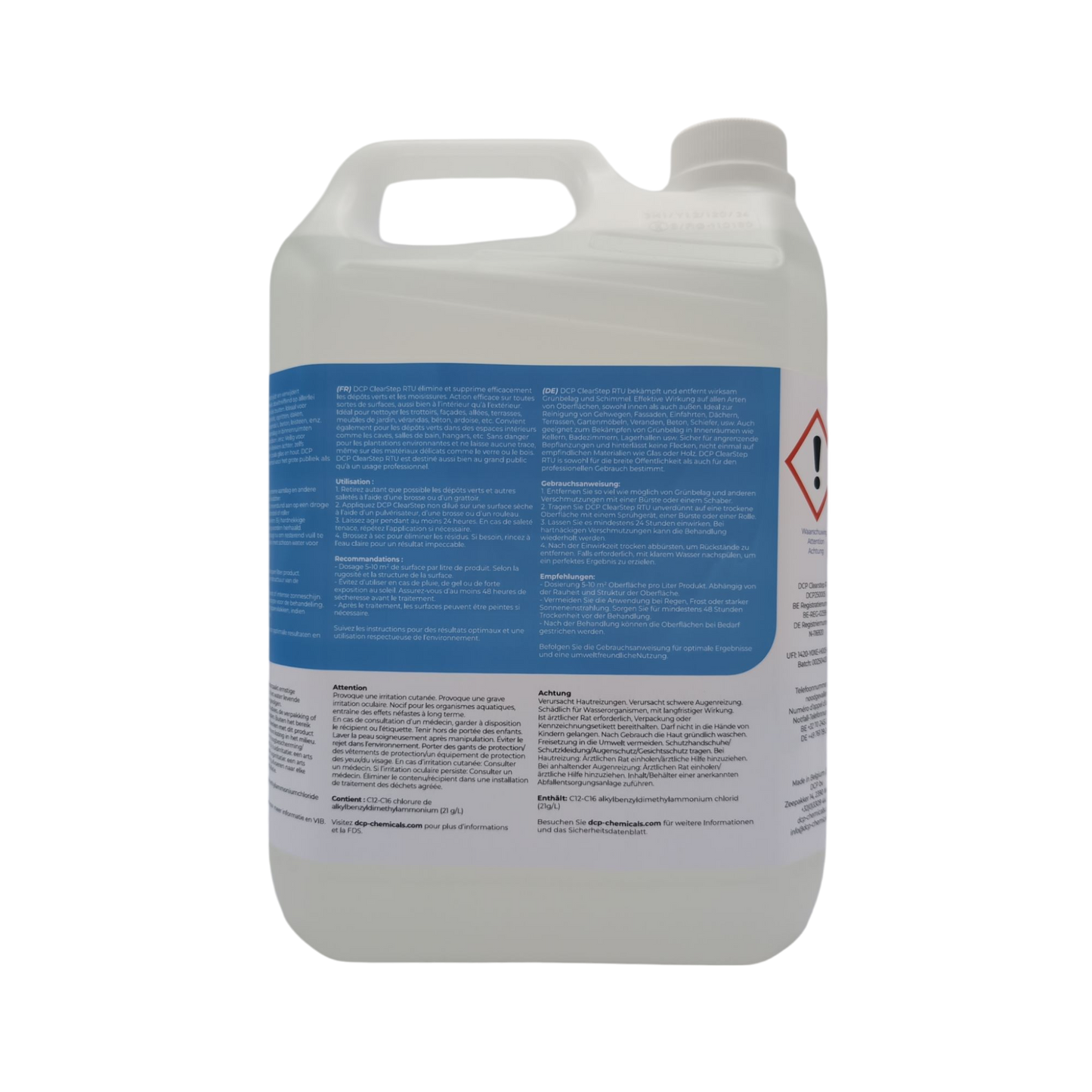 DCP ClearStep RTU 5L Ready-2-use Green Deposit Remover