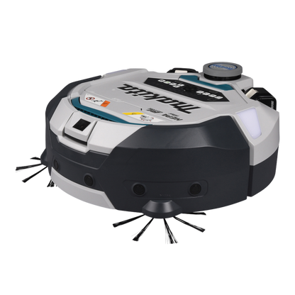 Makita DRC300Z commercial robotic vacuum cleaner with LiDAR navigation, HEPA filtration and autonomous cleaning.