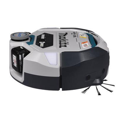 Makita DRC300Z commercial robotic vacuum cleaner with LiDAR navigation, HEPA filtration and autonomous cleaning.