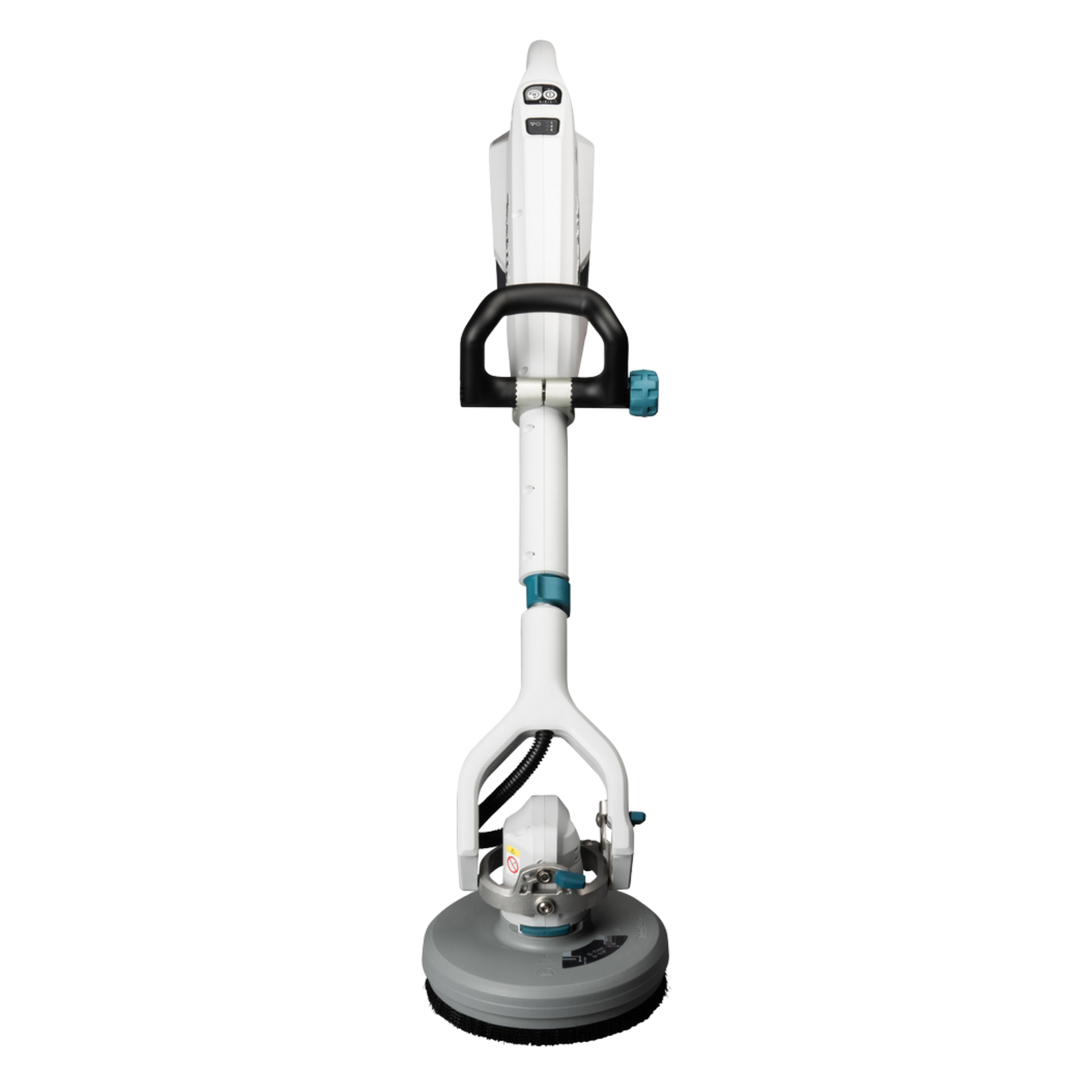 Floor cleaning machine on a white background