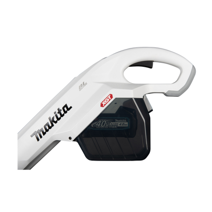 Makita floor scrubber handle on a white background