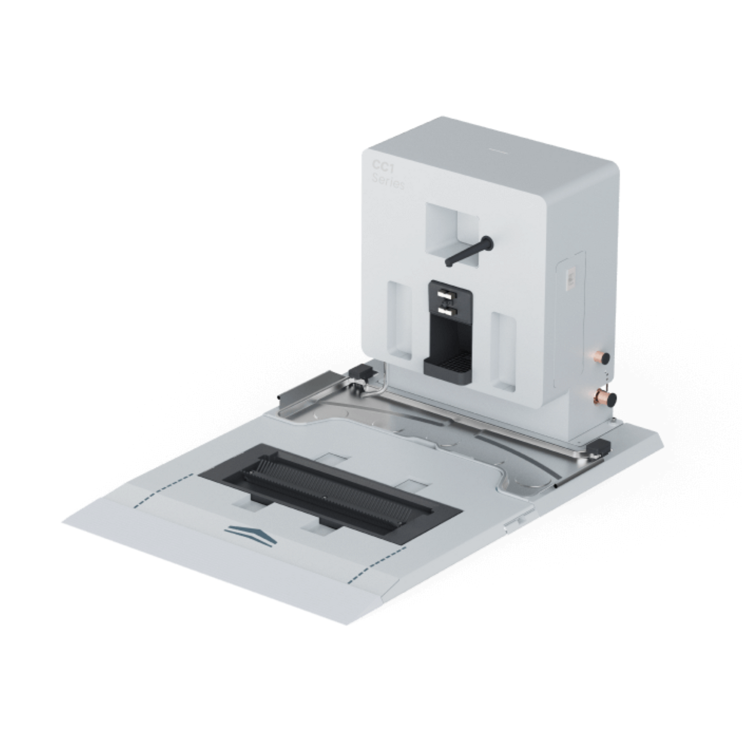 PUDU Self-Cleaning Docking Station for CC1 and CC1 Pro robots with automatic charging and self-cleaning functions.
