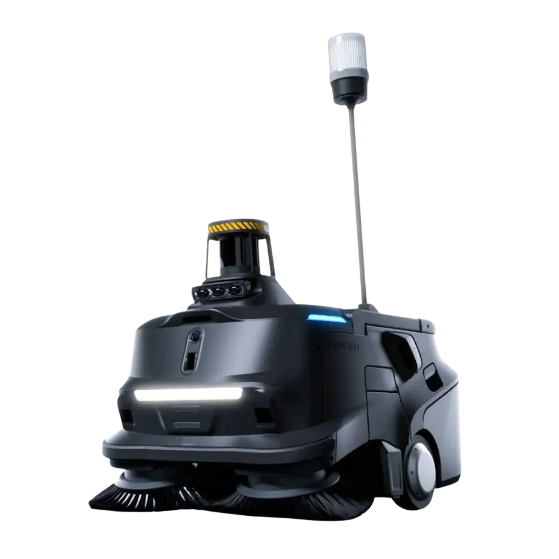 MT1 Max AI robotic sweeper with 3D LiDAR navigation for autonomous cleaning of large commercial and industrial facilities.