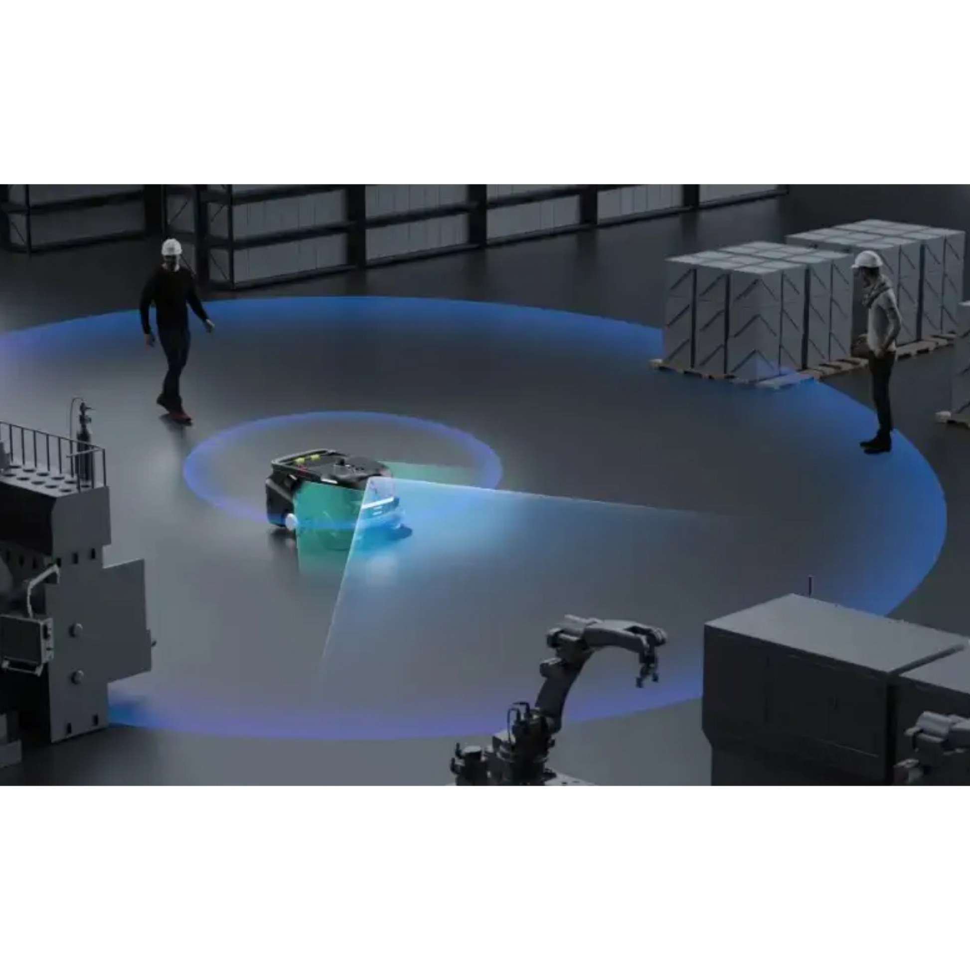 PUDU MT1 autonomous AI robotic sweeper with smart waste recognition and LiDAR navigation for large commercial facilities.