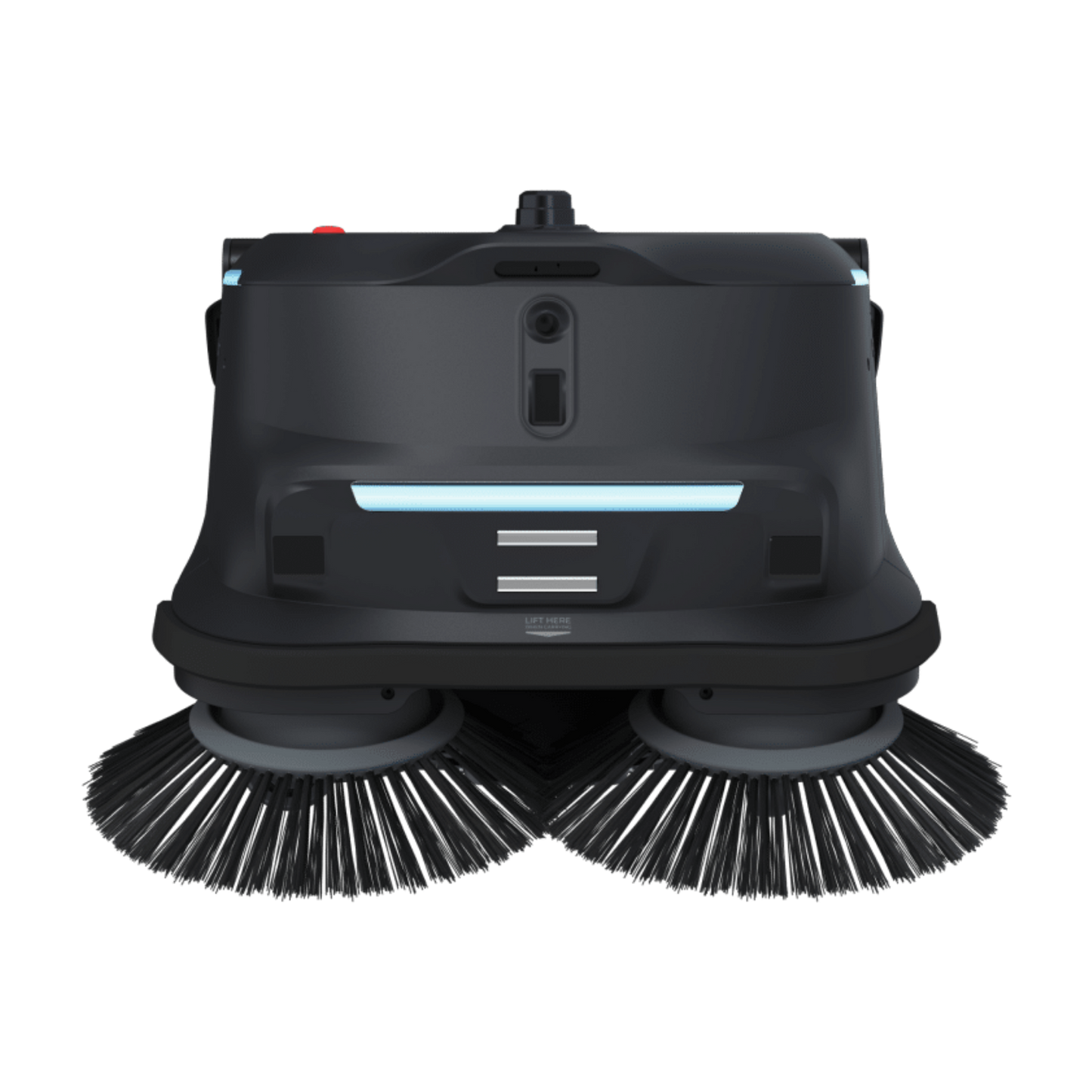 PUDU MT1 Vac AI robotic vacuum sweeper with HEPA filtration and autonomous navigation for commercial and industrial cleaning.