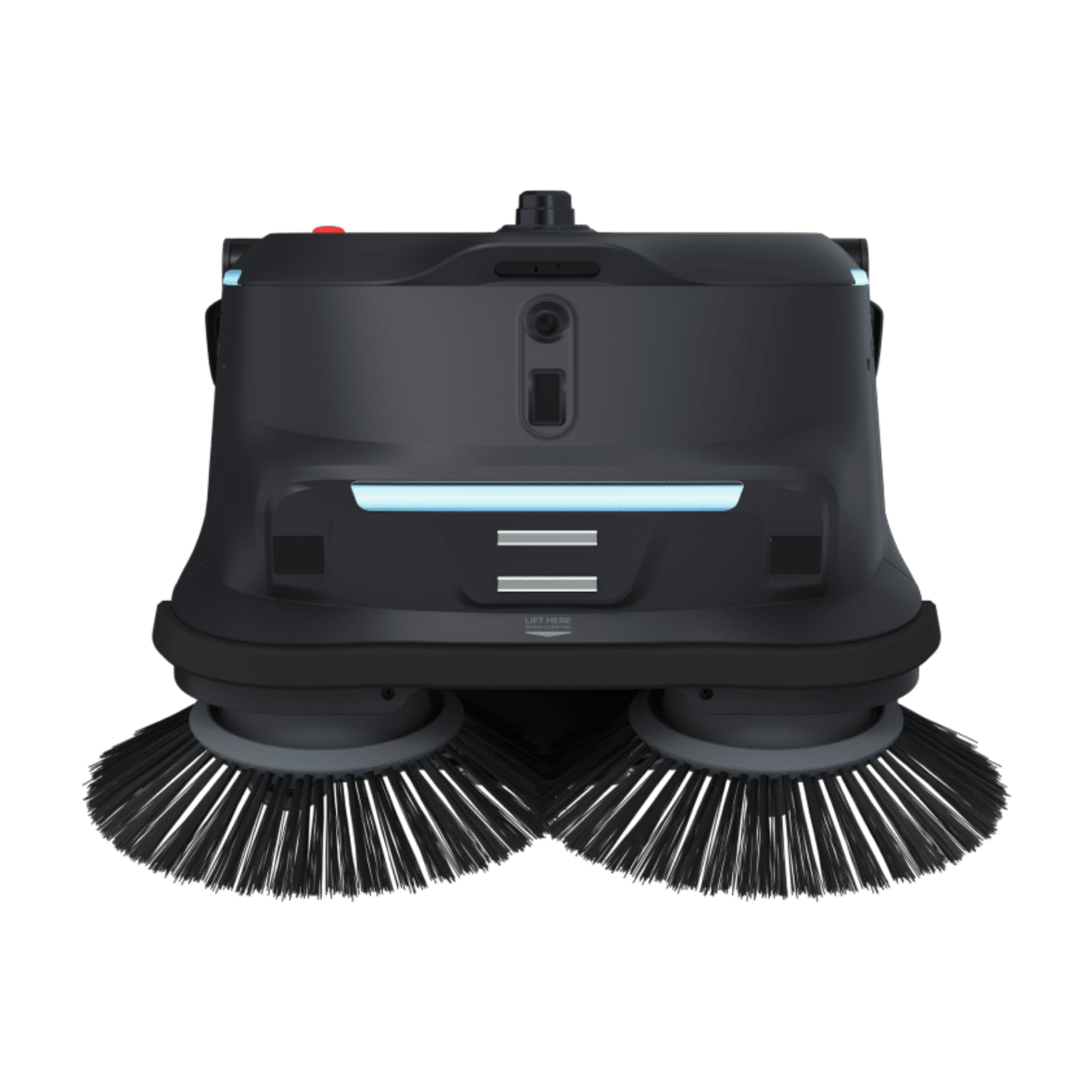 PUDU MT1 Vac AI robotic vacuum sweeper with HEPA filtration and autonomous navigation for commercial and industrial cleaning.