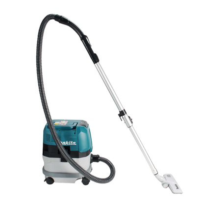 Makita VC001GLZ cordless wet and dry vacuum cleaner with 8L capacity, powerful suction and Dust Class L certification.