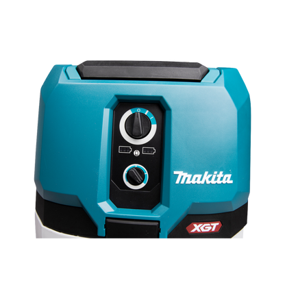 Makita VC003GLZ cordless wet and dry vacuum cleaner with 15L capacity and powerful 310 W suction performance.