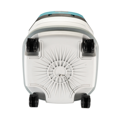 Makita VC004GLZ01 cordless 15L vacuum cleaner with HEPA filtration, AWS Bluetooth connectivity and L-Class certification.