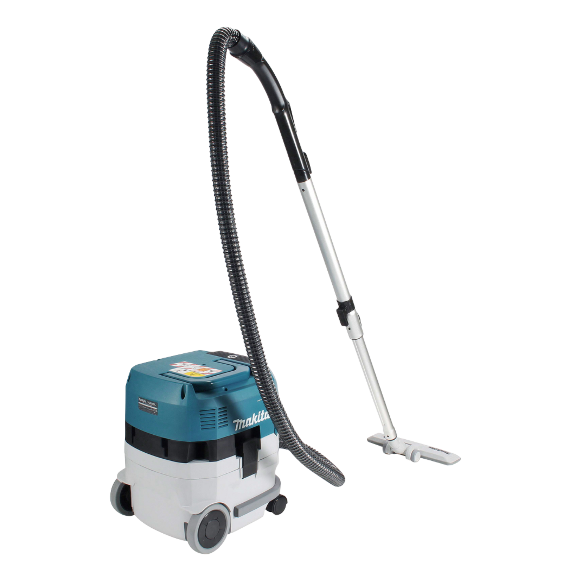 Makita VC005GLZ cordless L-Class vacuum cleaner with 8L capacity, powerful suction and compact professional design.