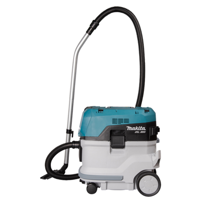 Makita VC006GMZ01 cordless M-Class wet and dry vacuum cleaner with AWS connectivity and 40L dust capacity.