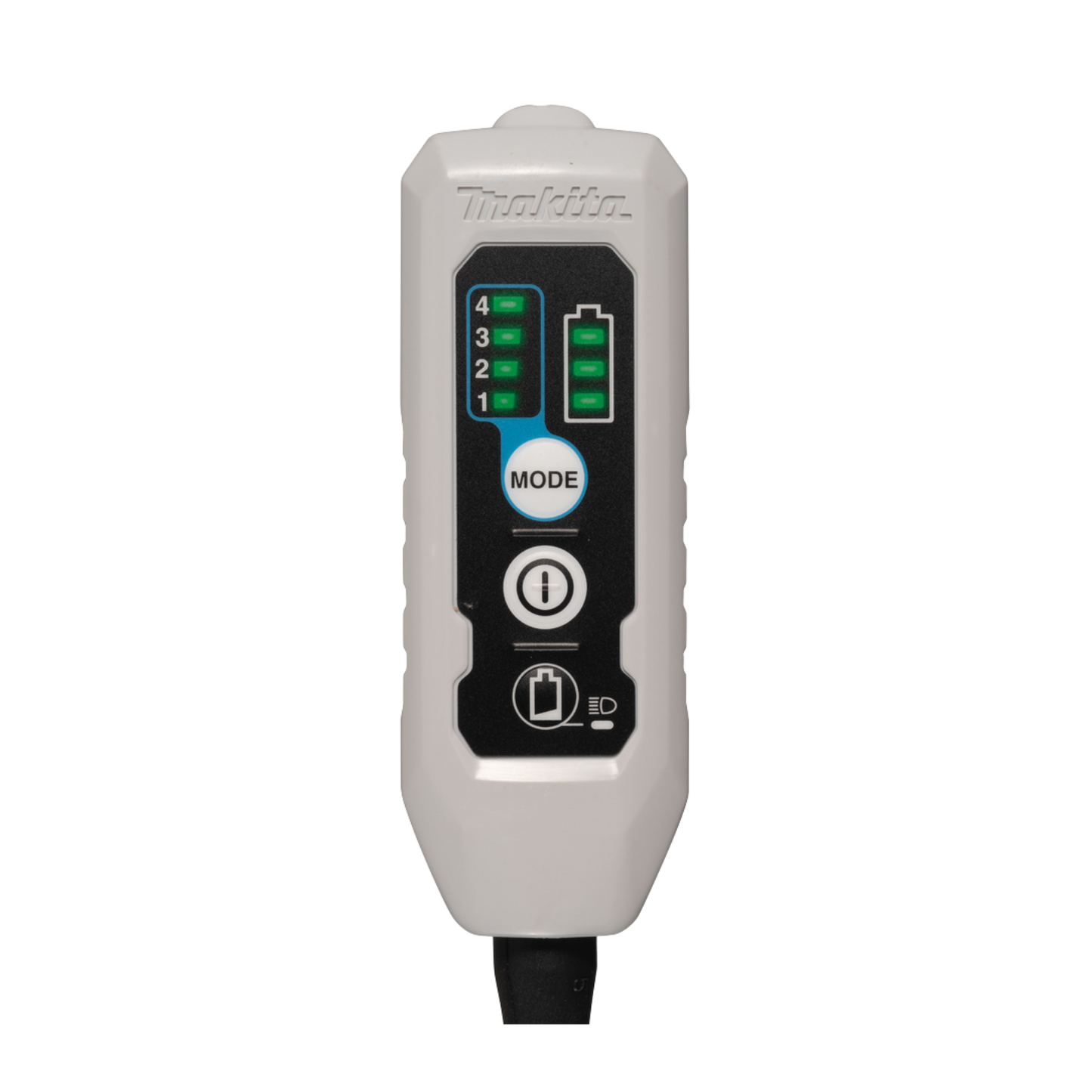 Makita VC008GZ09 cordless backpack vacuum cleaner with HEPA filter, LED work light and ergonomic harness system.