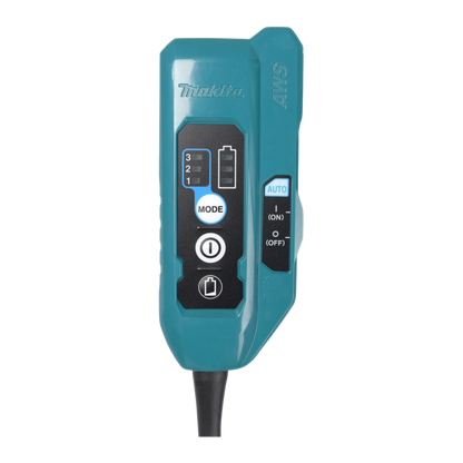 Makita VC009GZ01 cordless backpack vacuum cleaner with HEPA filtration and AWS Bluetooth connectivity for professional cleaning.