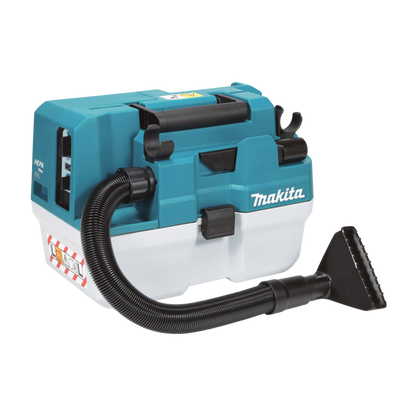 Makita vacuum cleaner on a white background