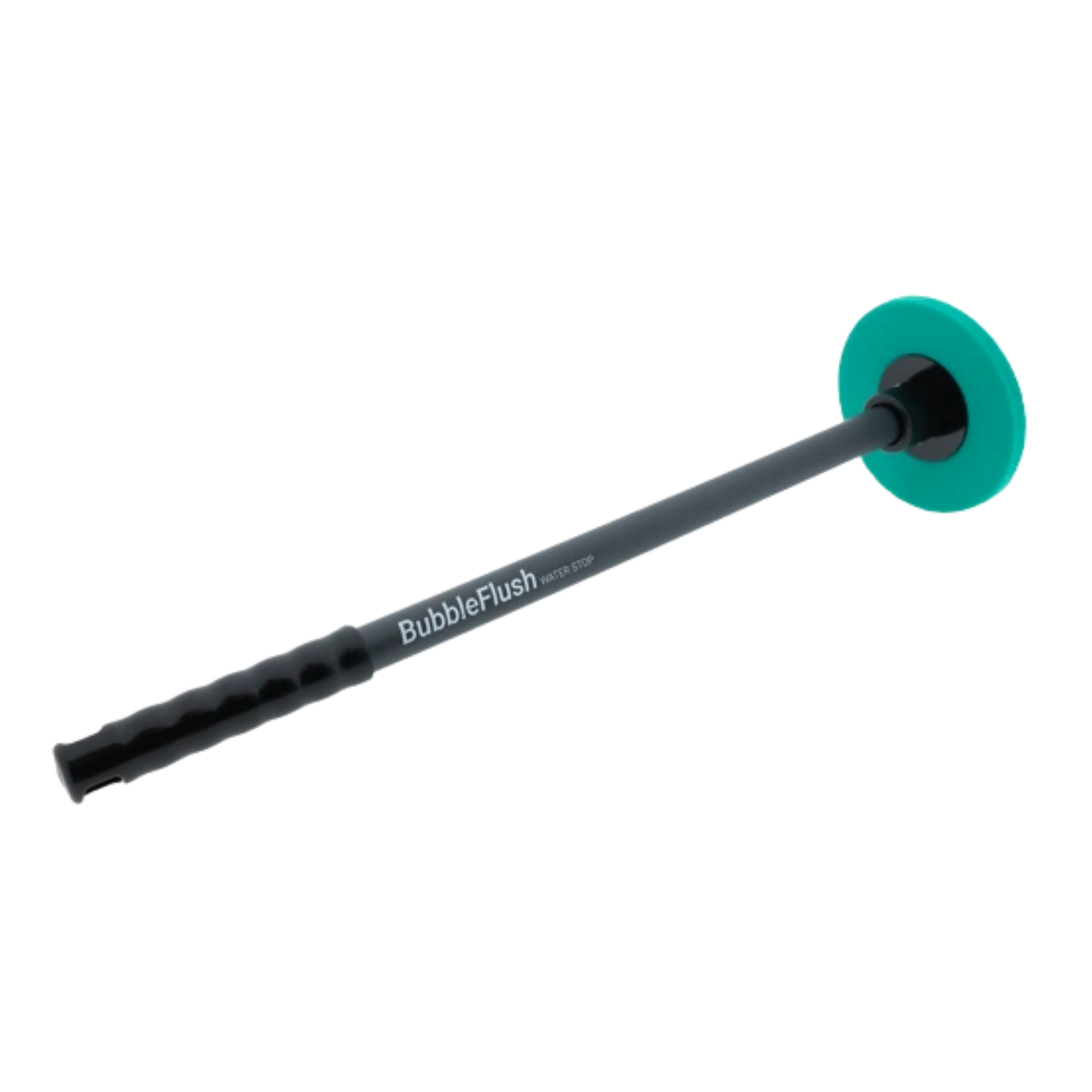 BubbleFlush Waterstop for chemical-free toilet cleaning and water level control in toilet bowls.